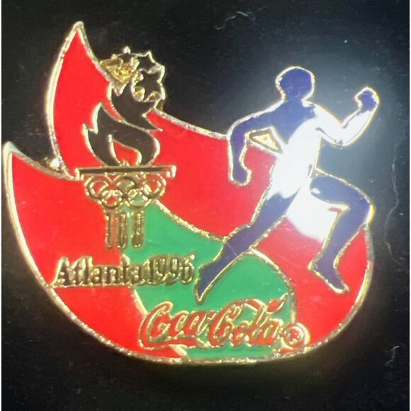 Coca-Cola Olympic Pin Set Atlanta 1996 Collectible Memorabilia Vintage Enamel Pi - Picture 8 of 11